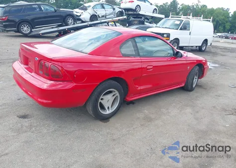 1998 Ford Mustang из США, поврежденный, VIN 1FAFP4045WF121585